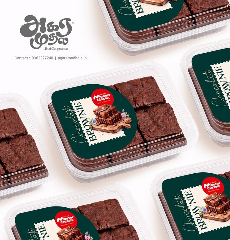 Sticker For Cake Varities Packaging Design design view 4