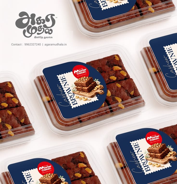 Sticker For Cake Varities Packaging Design design view 3